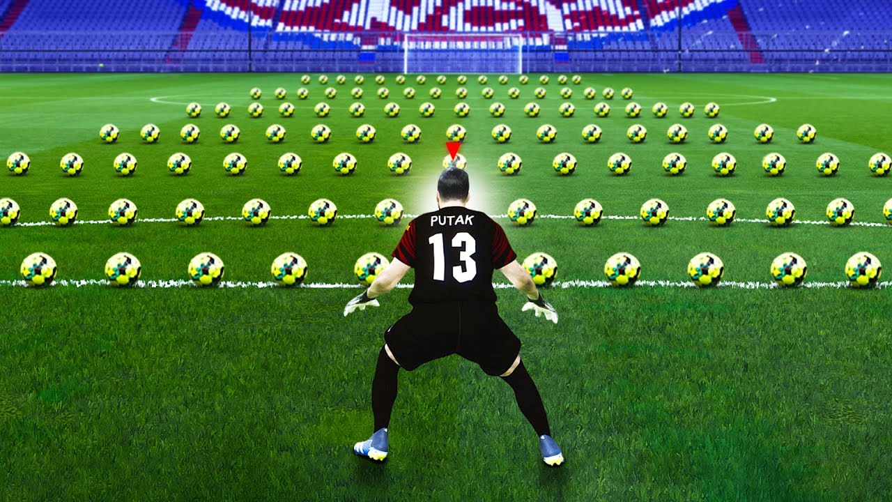 گرفتن ۱۰۰ تا شوت با چالش های سخت همراه پوتک + مجازات😱🔥🤯⚽