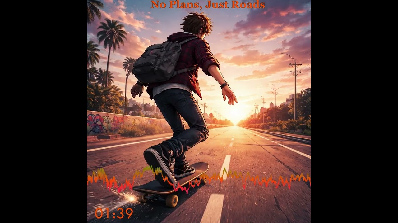 HarkDark - No Plans, Just Roads (Suno AI - Punk Rock)