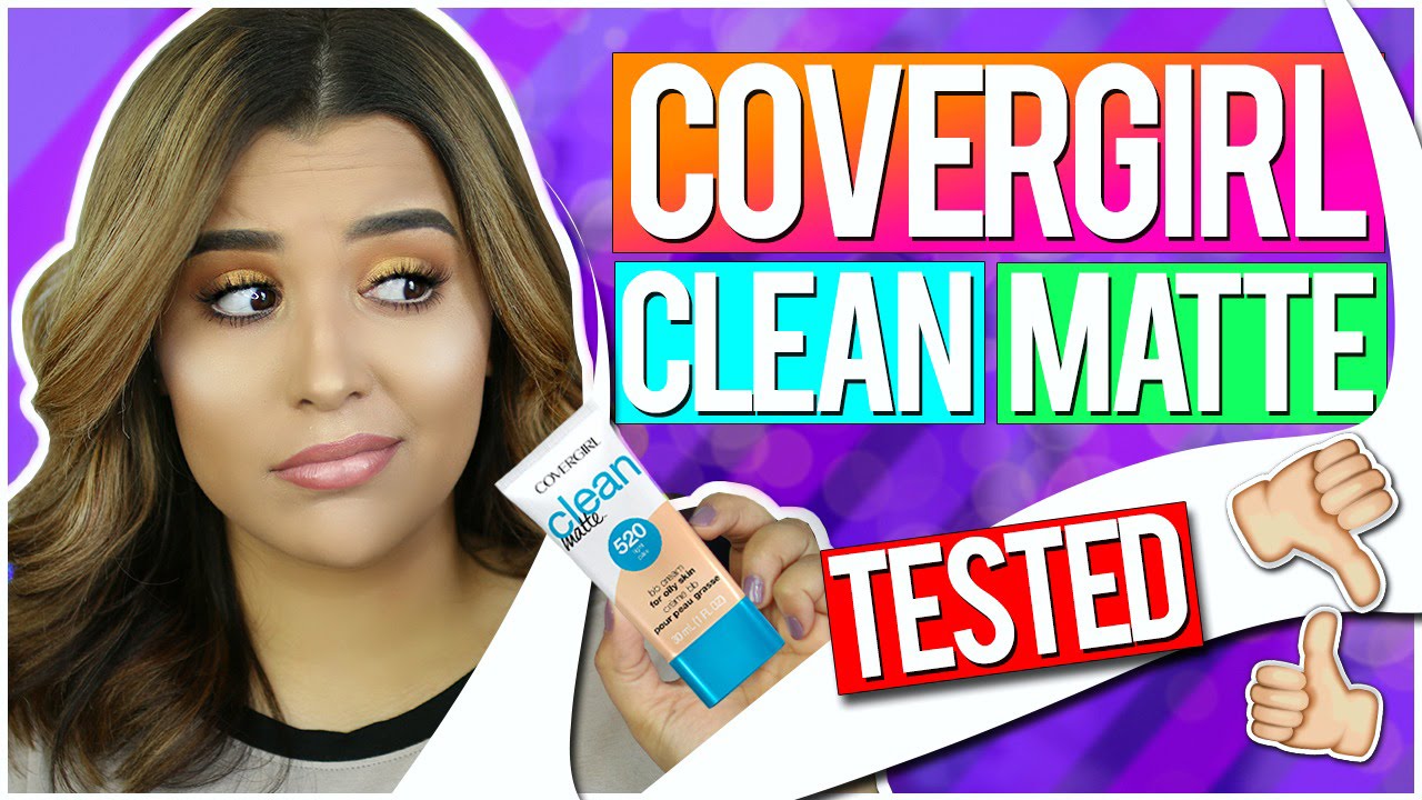 NEW Covergirl Clean Matte BB Cream TESTED! | MakeupByAmarie