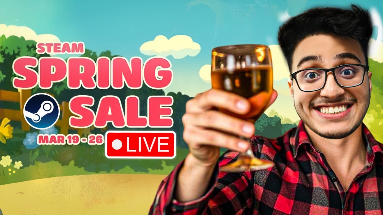 Finding Best Deals on Steam Spring Sale 2026 - Chill Stream 🔴