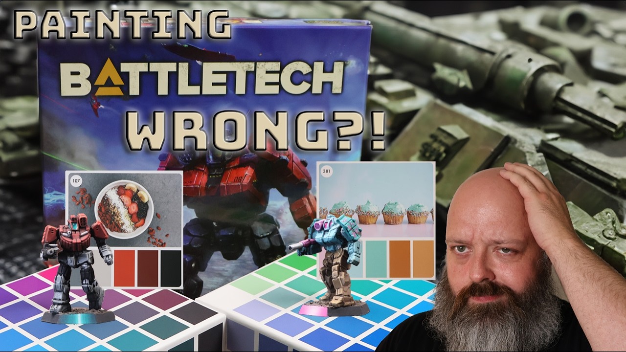 Painting Battletech Wrong? Random Color Schemes?