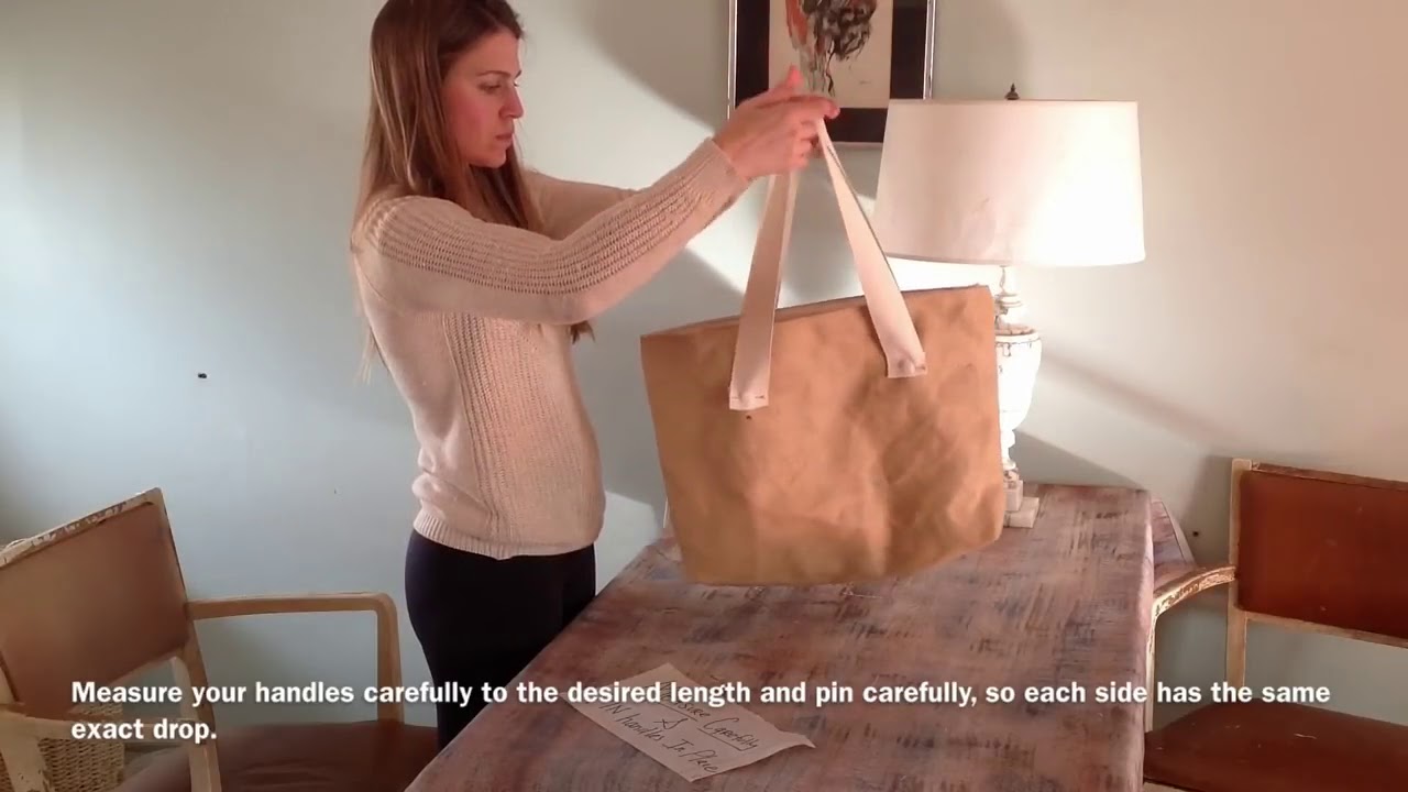 Bag Lining Sewing Techniques: Drop-in & Turned Linings | Sewing Bags Tutorial with Lisa La