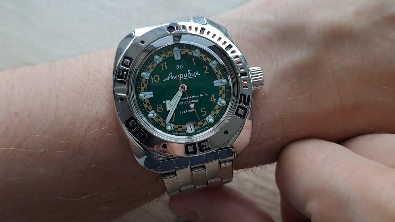 Vostok AMPHIBIA 710439 - der Panzer von einer Uhr.