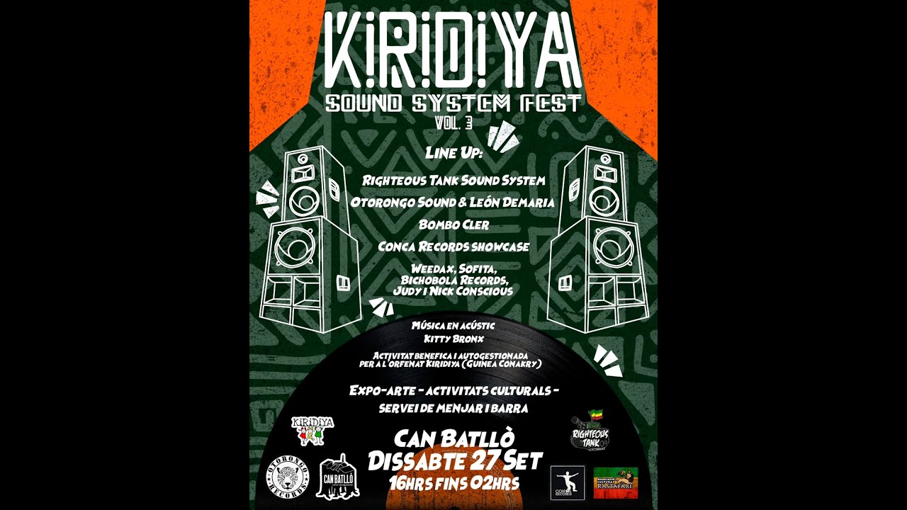 [Full Session] Righteous Tank @ Can Batllò - Kiridiya Sound System Fest Vol. 3