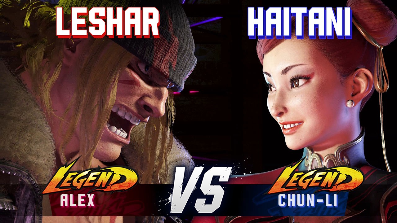 SF6 ▰ LESHAR (Alex) vs HAITANI (Chun-Li) ▰ High Level Gameplay