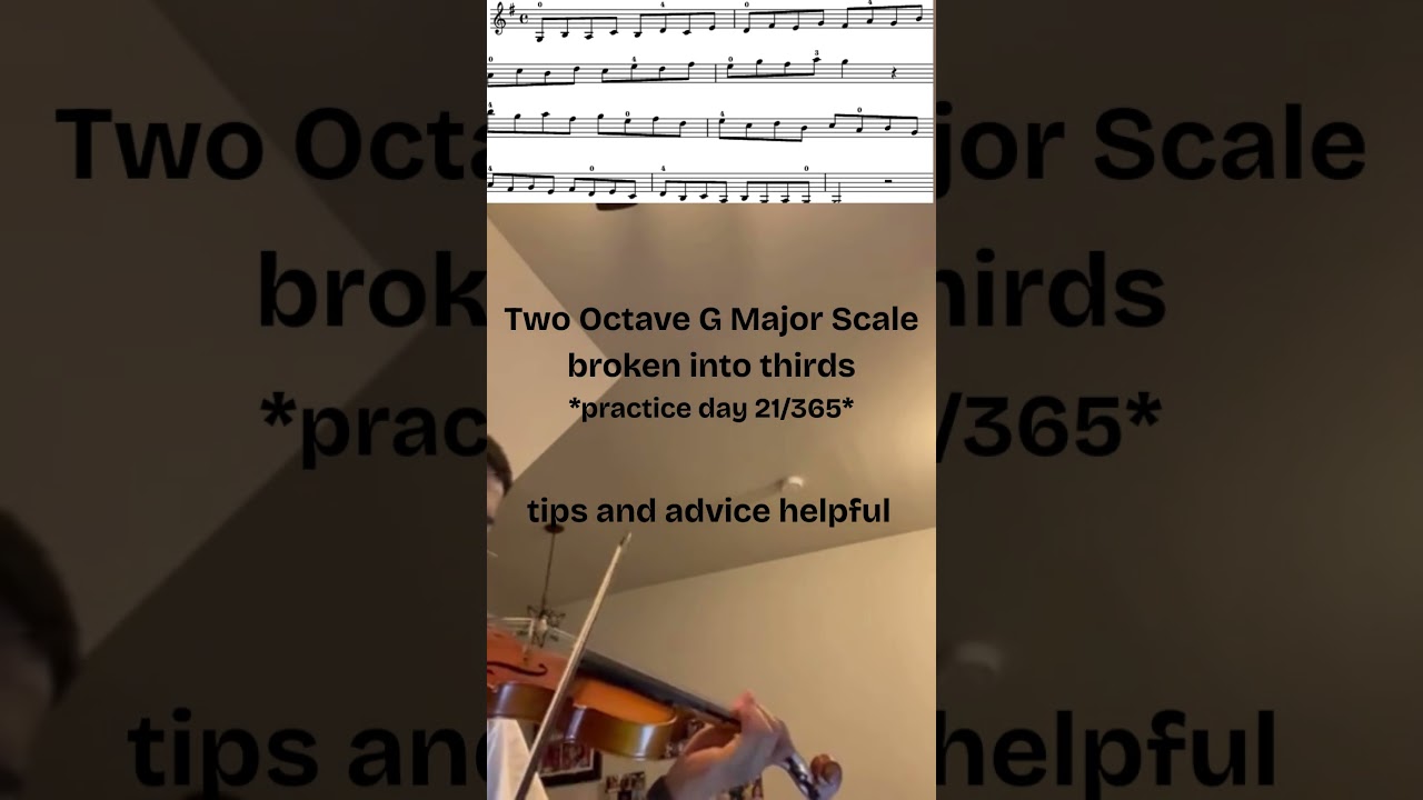 violin practice day 21/365  