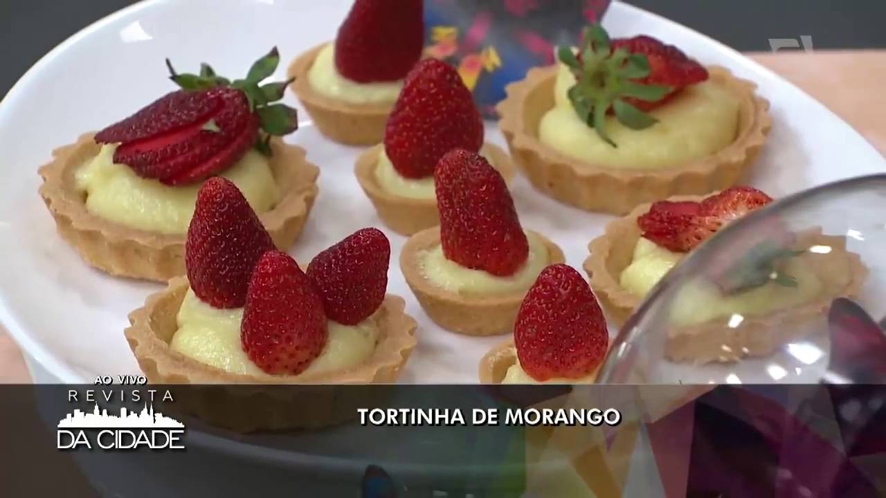 Tortinha de Morango - Revista da Cidade (13/09/2016)