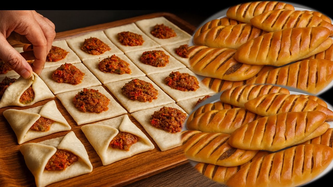 نساي الطريقة ديال الفطائر 😉 حضريه دفعة واحدة عجينة قطنية كدوب والحشوة منقلكش كتحمق جربي وردي عليا