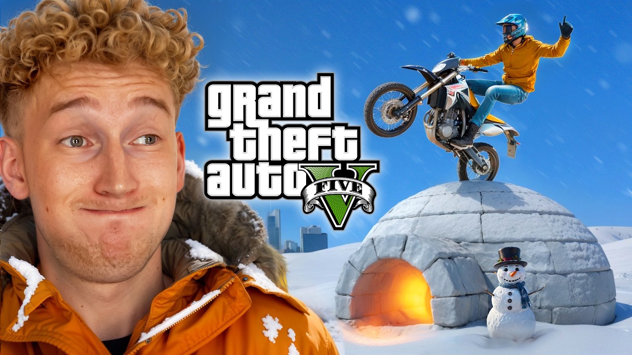 GTA V - STUNT CHALLENGE 32! 🥶