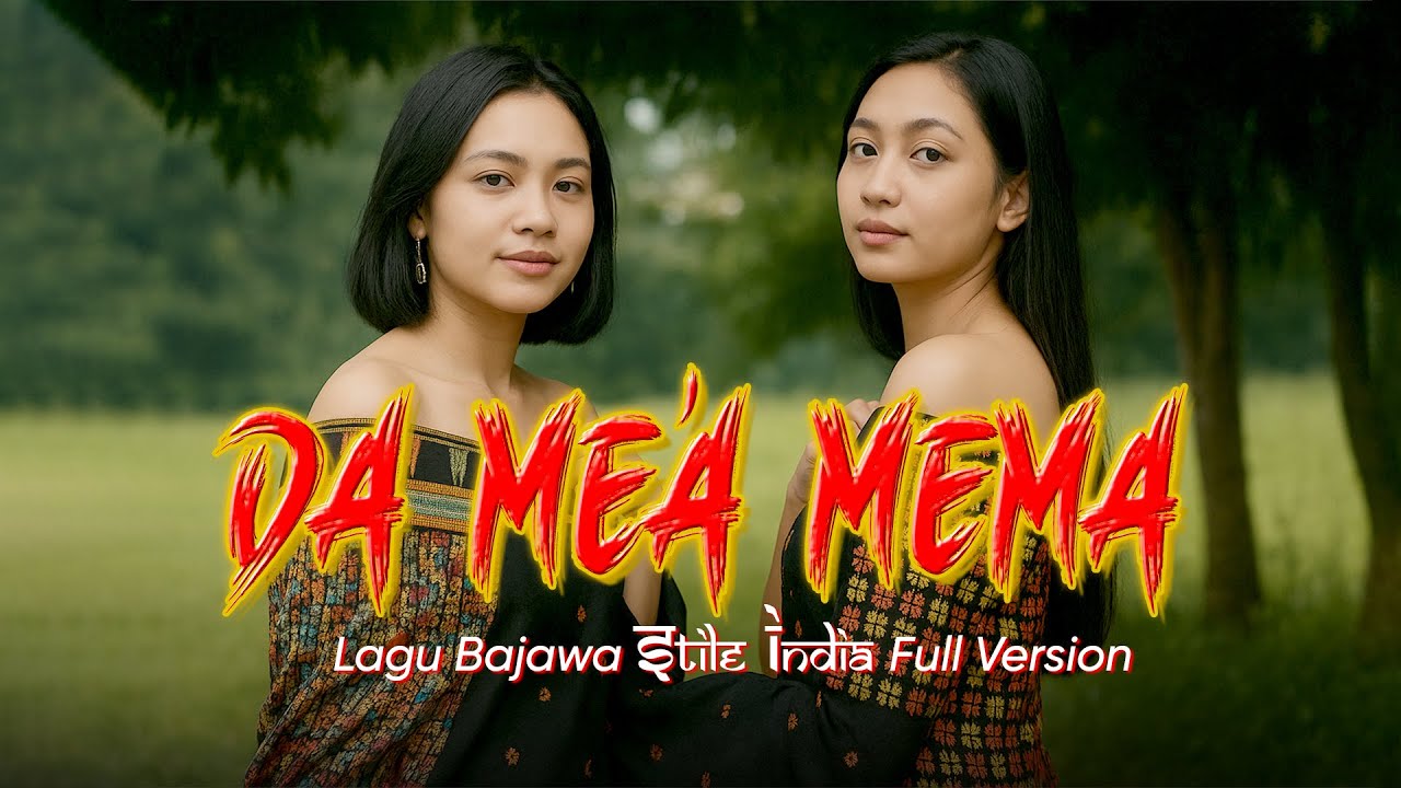 ‼️VIRAL TikTok 2025 🎵 Da Me'a Mema Full Version – Lagu Daerah Bajawa Gaya India | prod.PonankD