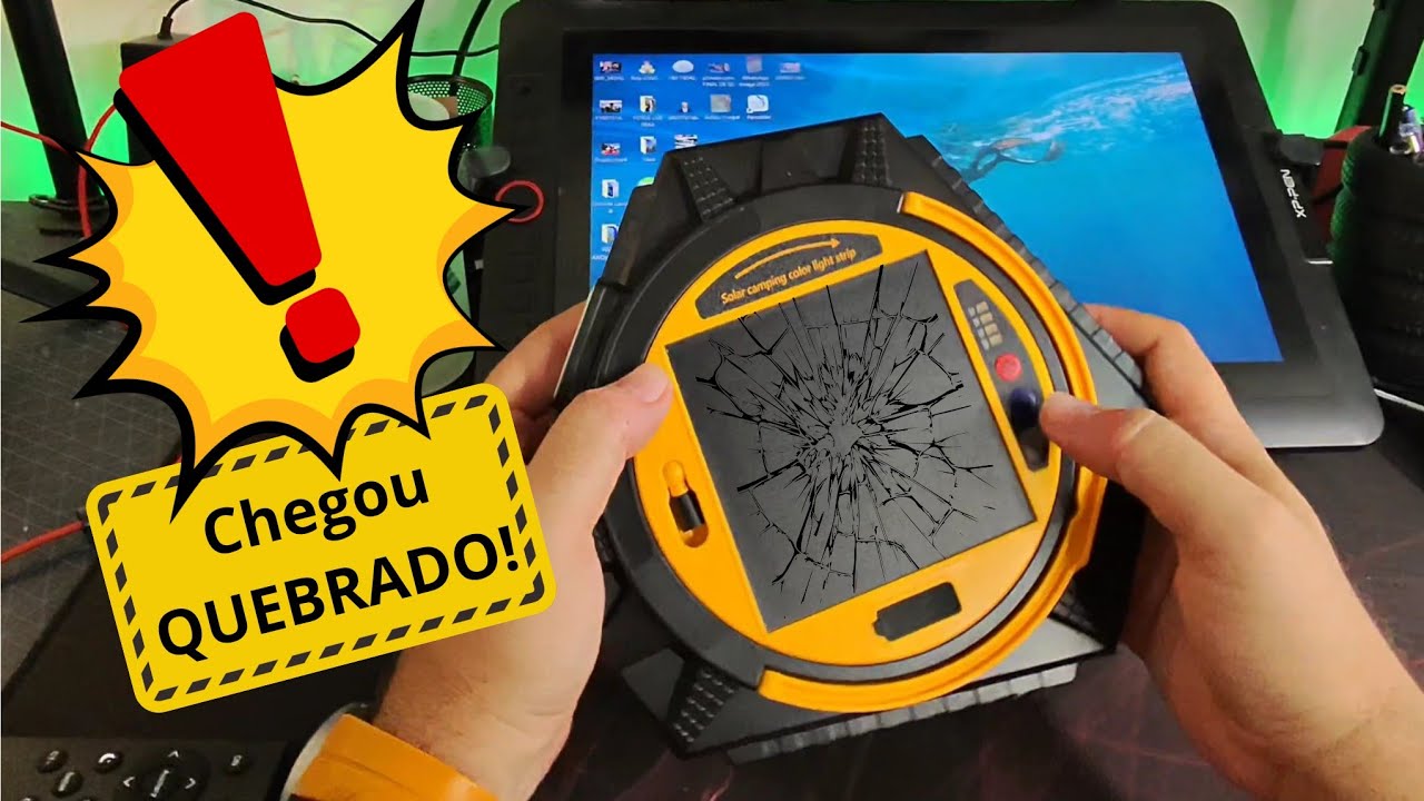 CHEGOU QUEBRADO! | UNBOXING Aliexpress 
