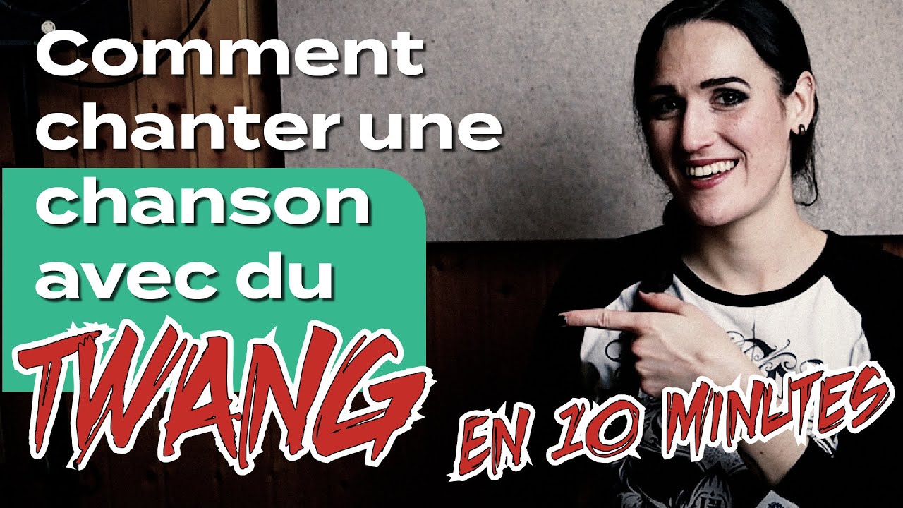 🎤  Cours de chant : comment chanter avec du twang en 10 minutes ! 🔥