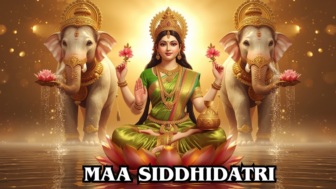 Most Powerful Maa Siddhidatri Rap 2025 🔥 Navratri Day 9 Anthem | Powerful Bhakti & Devotional Song 🙏