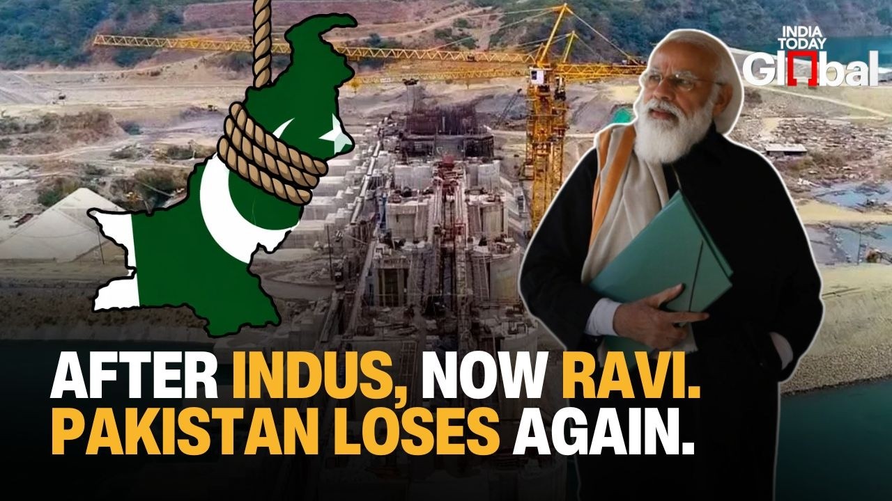 Shahpur Kandi Dam: From Indus to Ravi, How India Is Cutting Water Flow to Pakistan | EXPLAINED