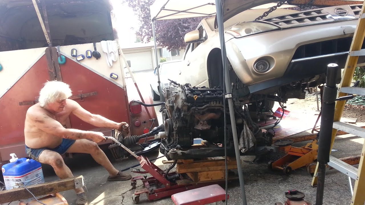 Unique Way to Remove Nissan Murano Subframe!
