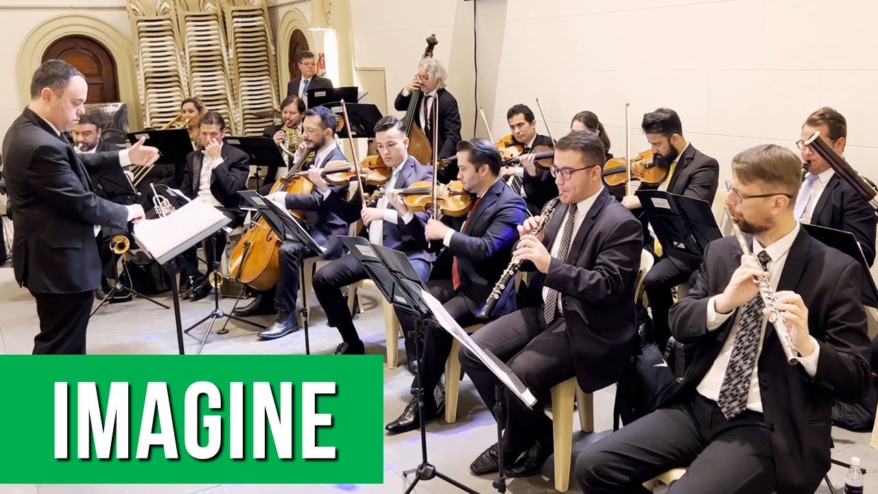 Imagine instrumental (com letra)