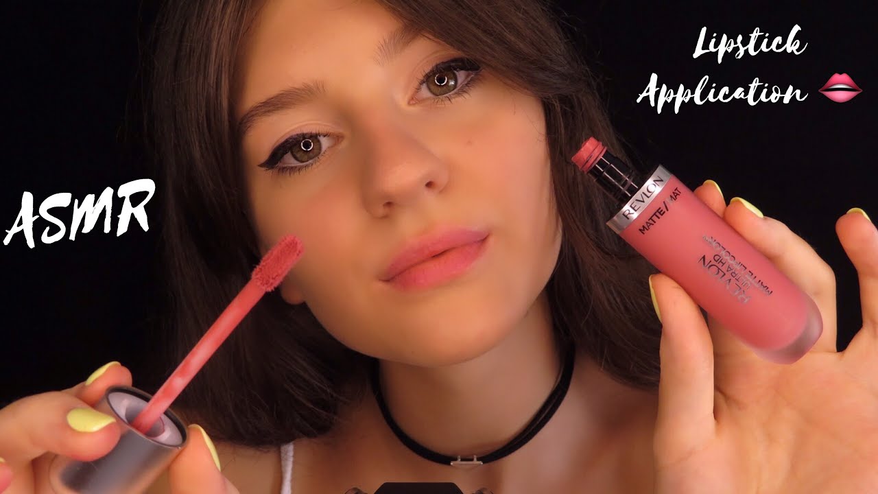 АСМР Нанесение Помад 💄 Lipstick Application 👄 Mac, Revlon, Aliexpress.. ASMR Whisper 😴
