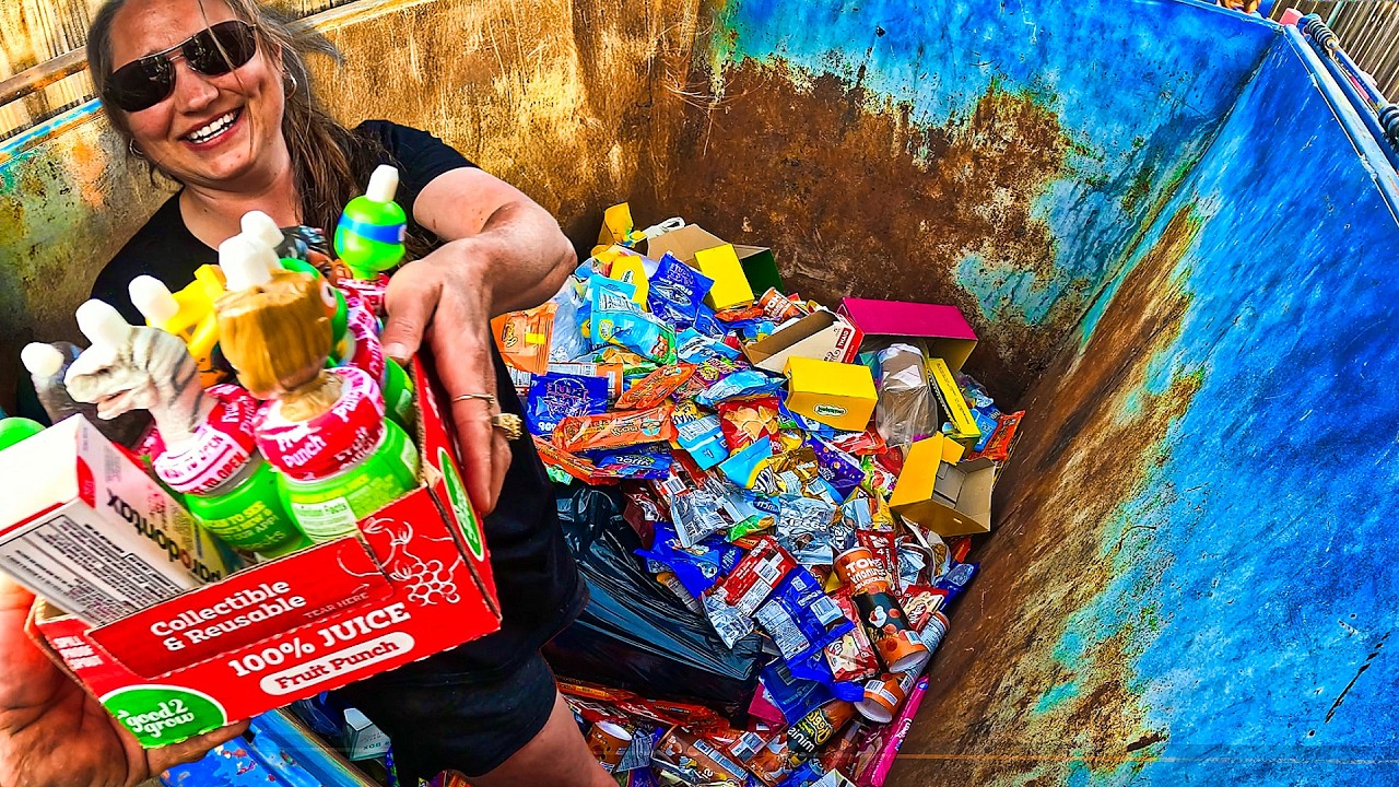 Insane Dumpster Diving Adventure $550 In One Day!