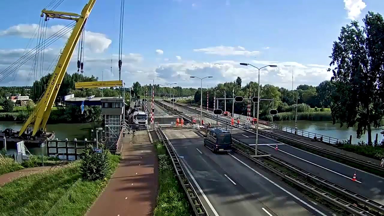 Vervanging van beweegbare delen van de Wantijbrug bij Dordrecht