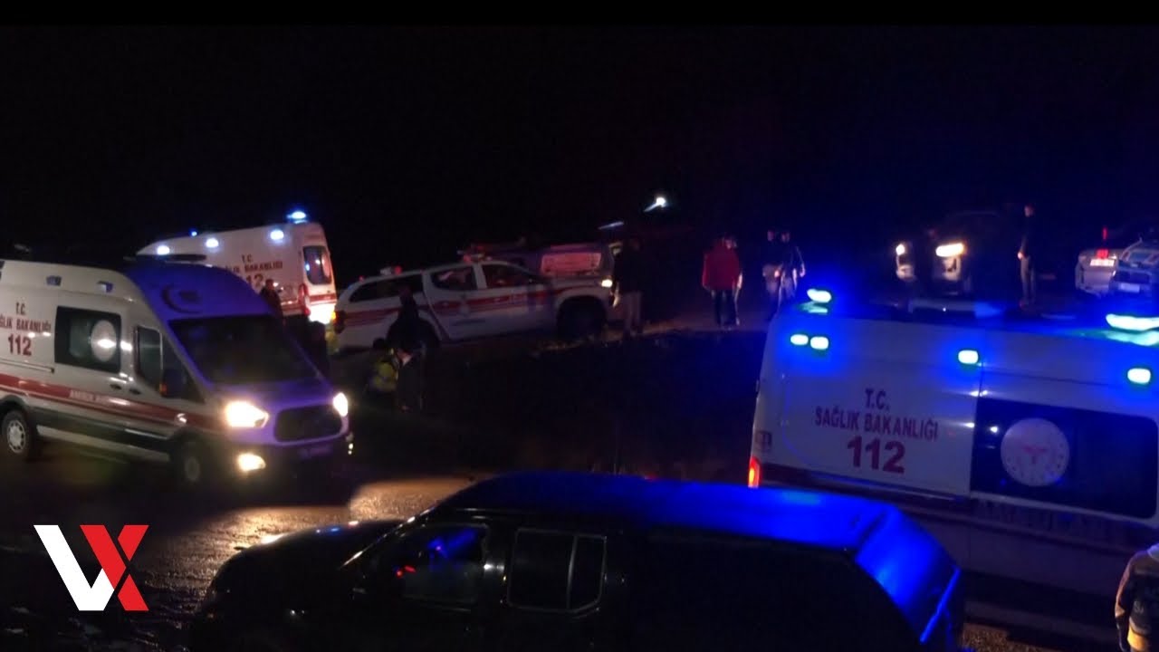 Turkish Security Forces Search Crash Site Of Jet Carrying Libyan Army's Chief Of Staff  | VERTEX