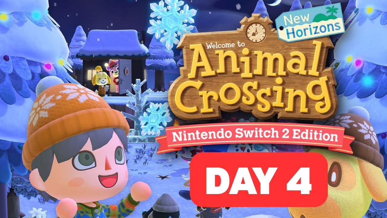I INVITE SOMEONE TO MY ISLAND! AC: New Horizons - Day 4
