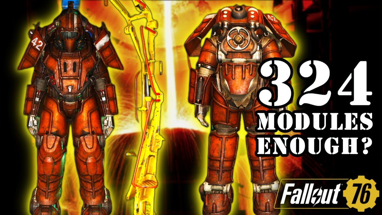 Legendary UNION PA - 324 Modules How Good Can It Be?? - Fallout 76
