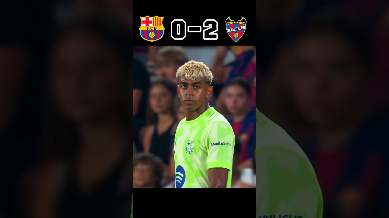 Barcelona Crazy Comeback vs Levante 🤯🔥| Pedri Magic ✨ #shorts #football #youtube