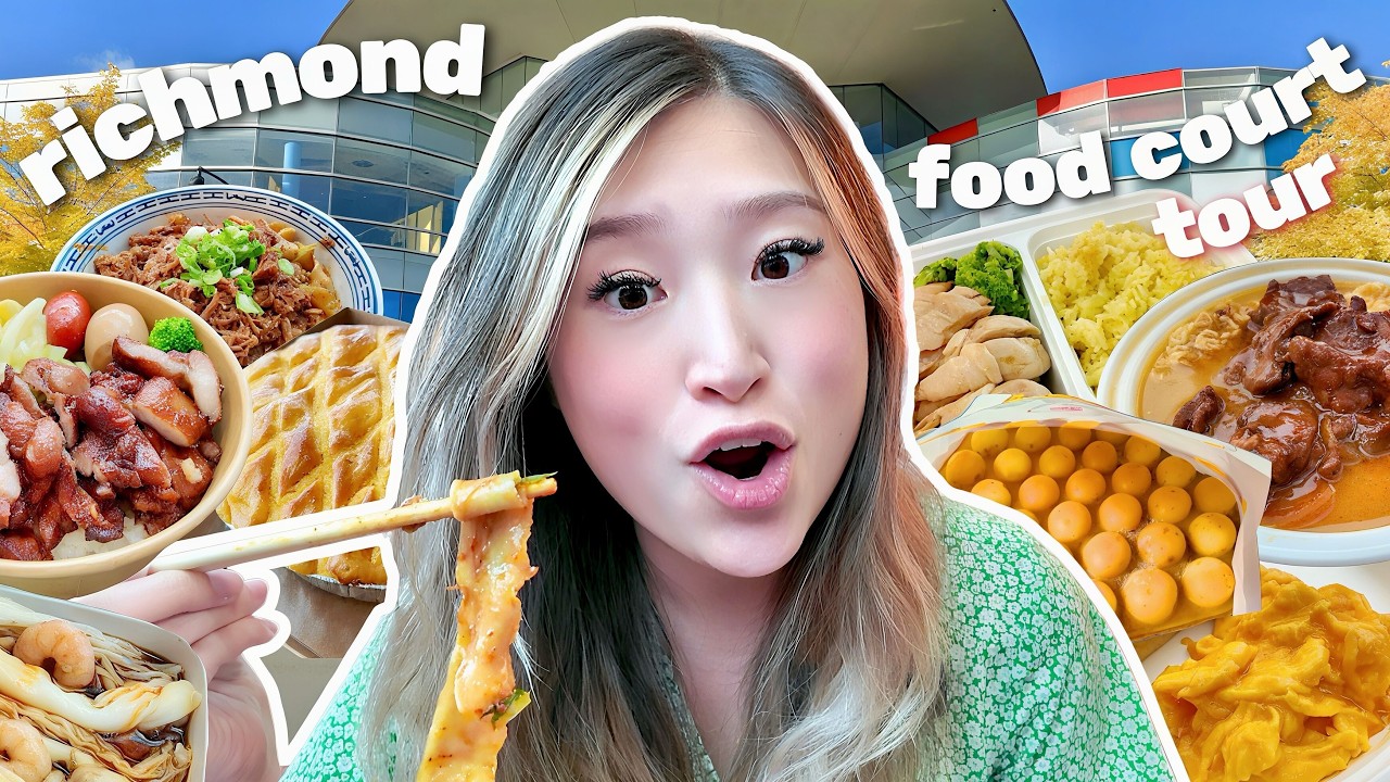 RICHMOND FOOD COURT TOUR! Best Asian Eats in Vancouver 🥡 Part 2