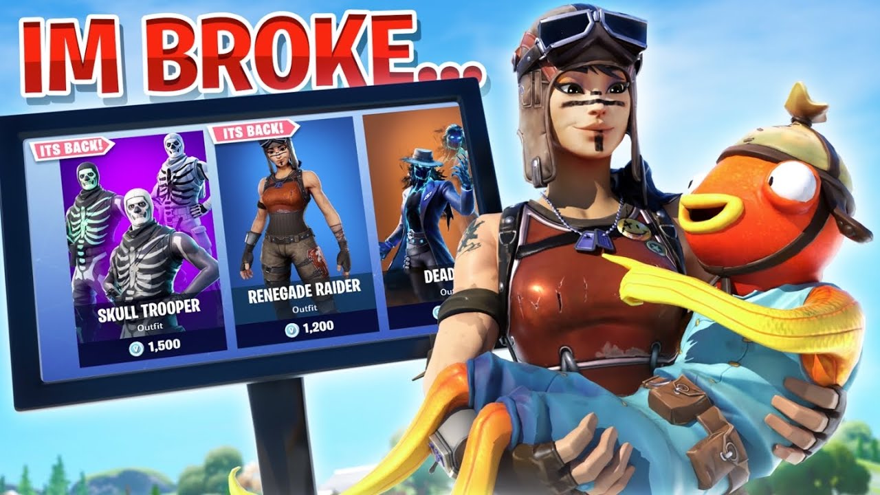 EVERY DEATH I BUY a 9 YEAR OLD a SKIN in Fortnite...