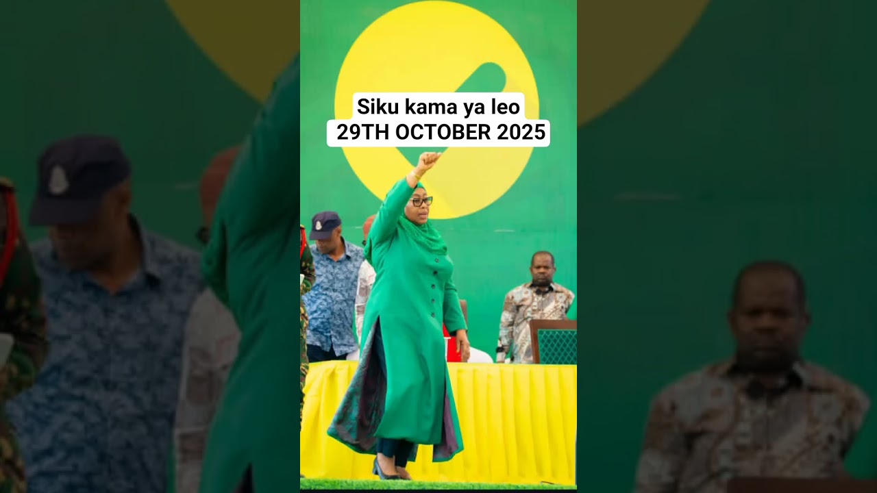 uchaguzi mkuu 2025 #uchaguzi #tanzania #siasa #ccm #october2025 #ccmzanzibar #diamondplatnumz