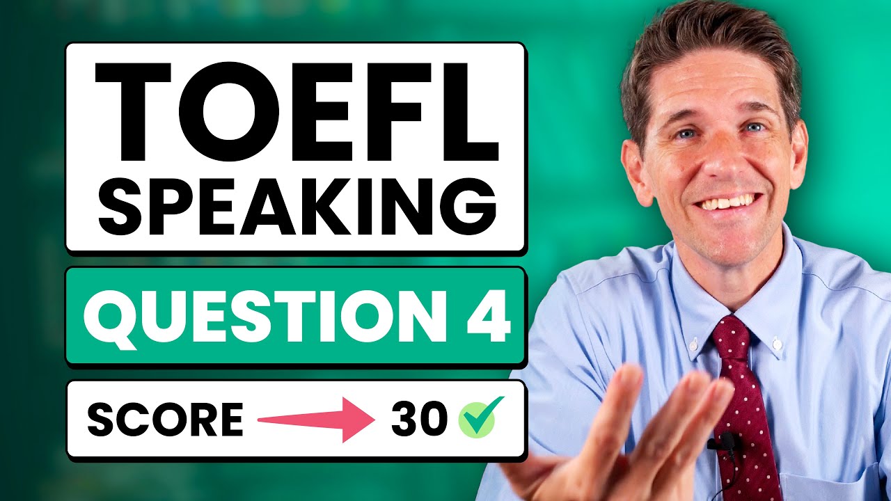 TOEFL Speaking, вопрос 4: шаблоны, советы и примеры ответов