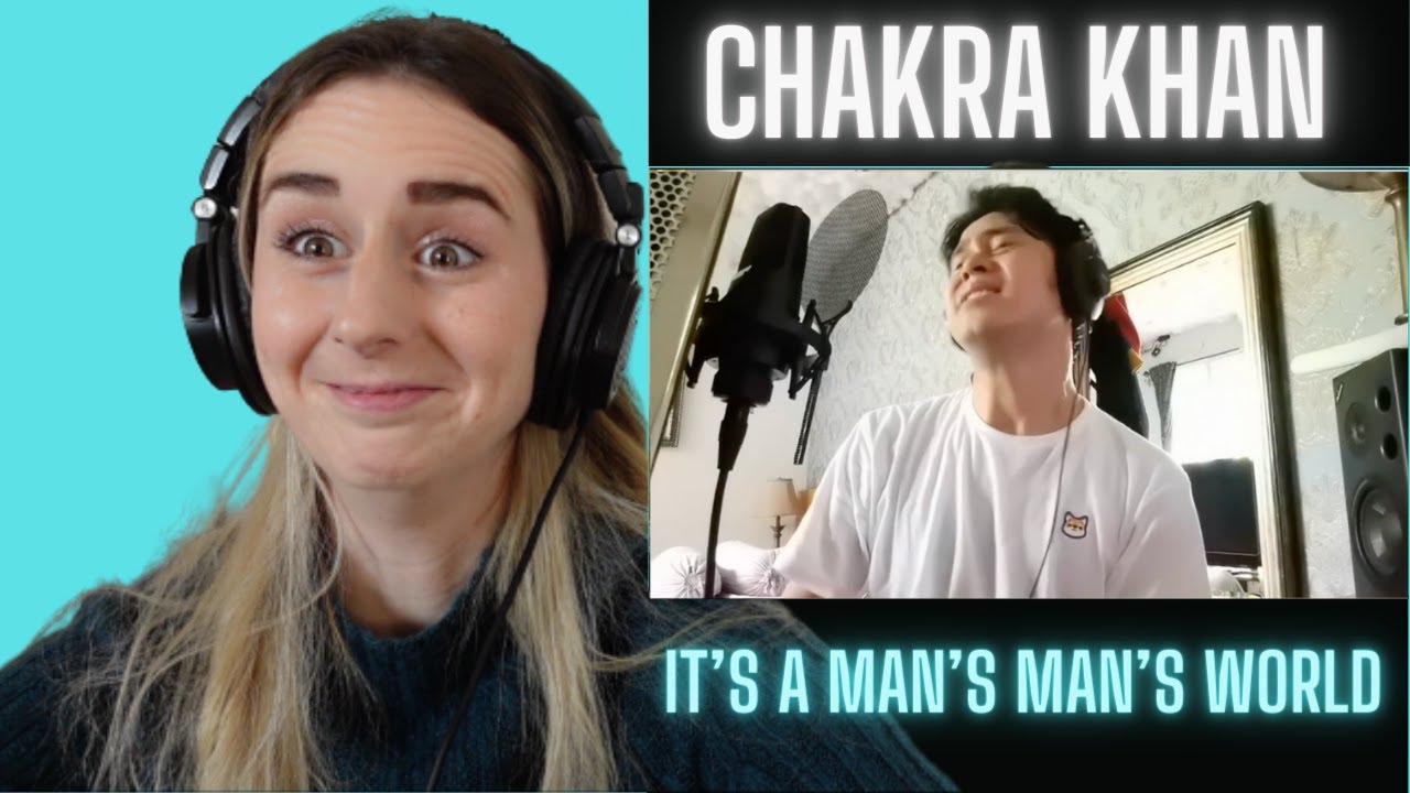 Reaction to Chakra Khan It’s a Man’s Man’s World - James Brown ( cover )