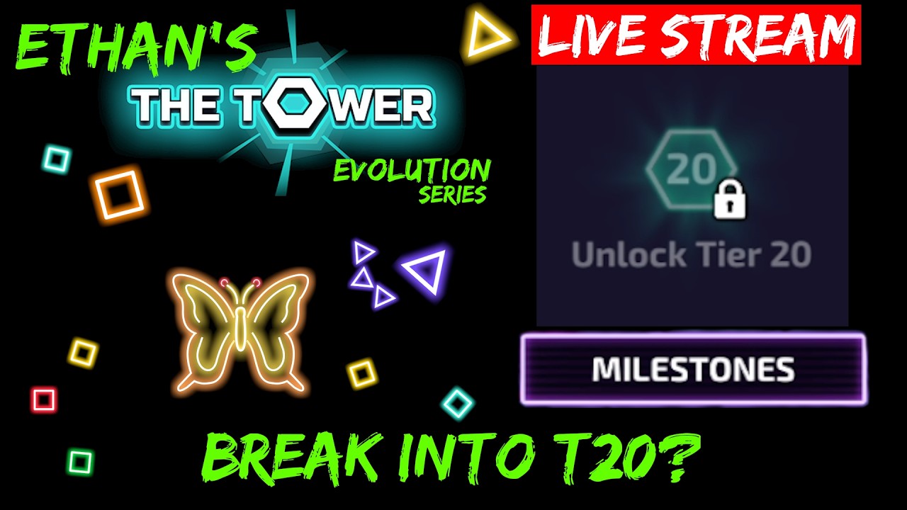 Milestones Stream! T19-T20 - The Tower - Idle Tower Defense