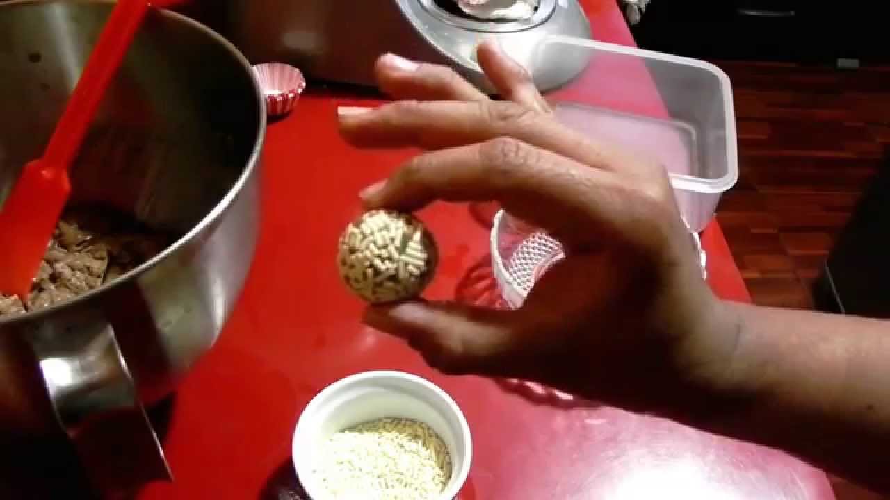 Trufas de chocolate con galleta, Súper fáciles y deliciosas.