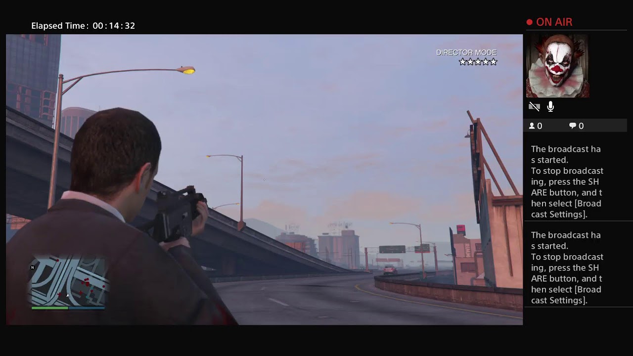 Gta v director mode being bored