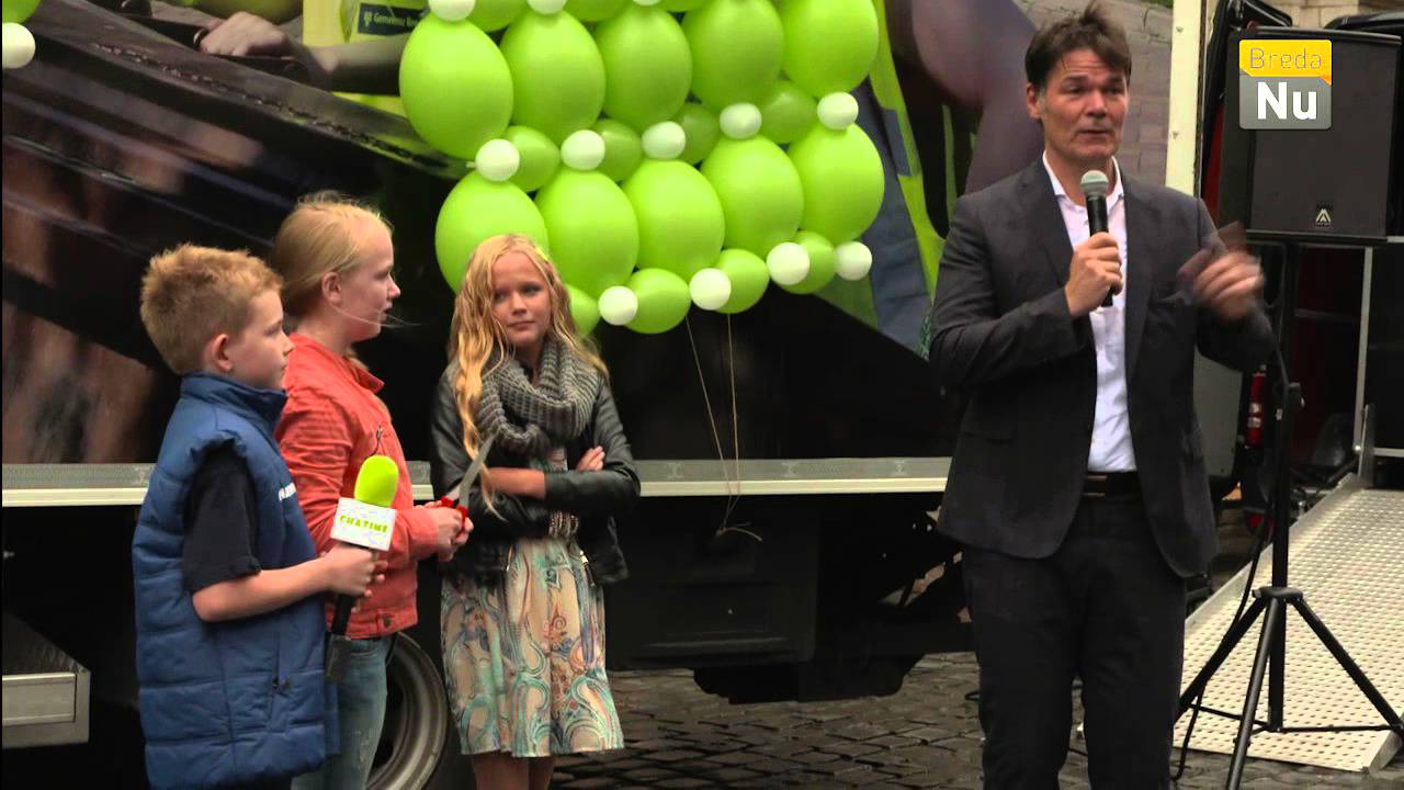 Chatime TV: onthulling vuilniswagen Afvalservice Breda