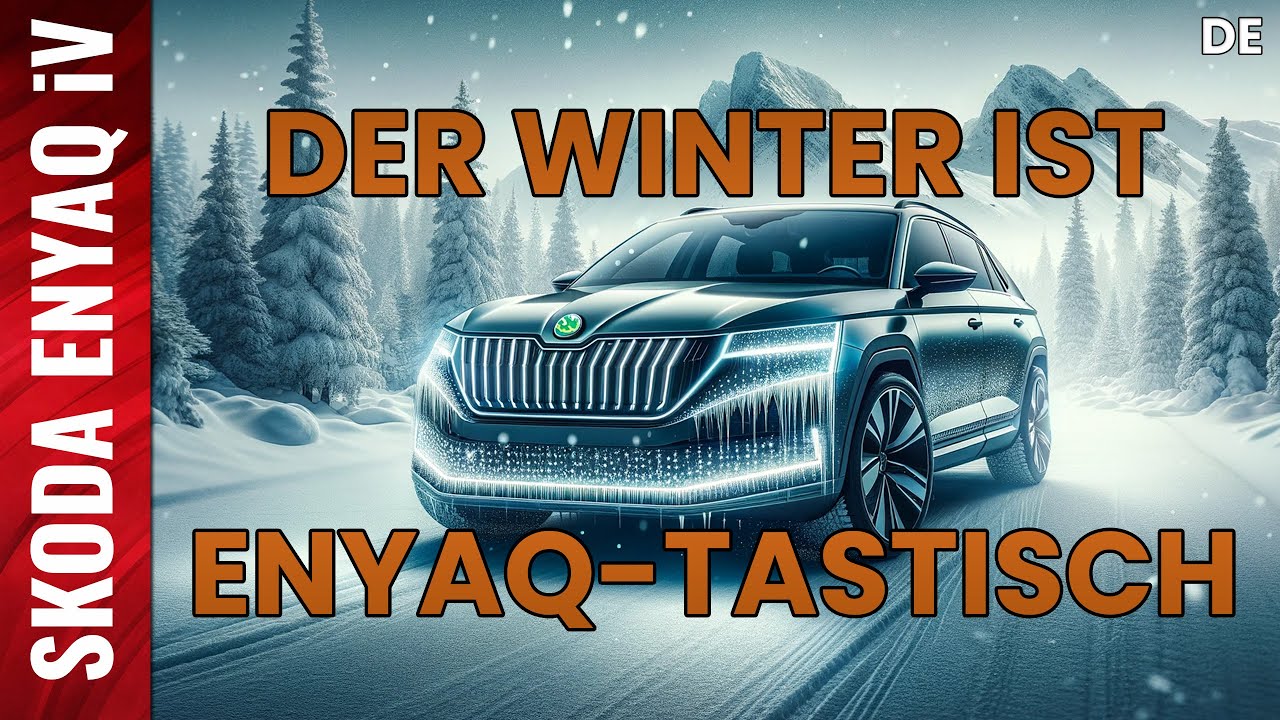 Skoda gibt 4 Tipps für mehr Effizienz im Winter für den Skoda ENYAQ iV. Ich habe sie getestet [DE]