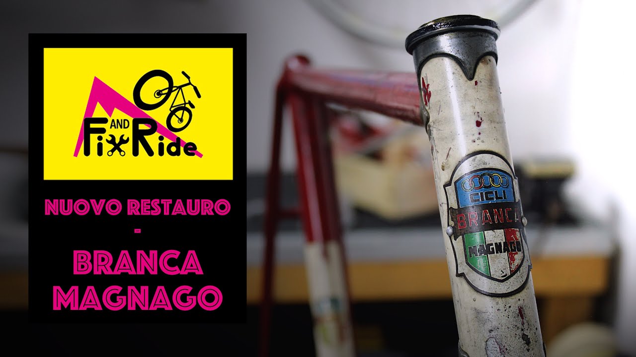 Restauro Bici da Corsa - Branca Magnago - Smontaggio Completo - PT. 1