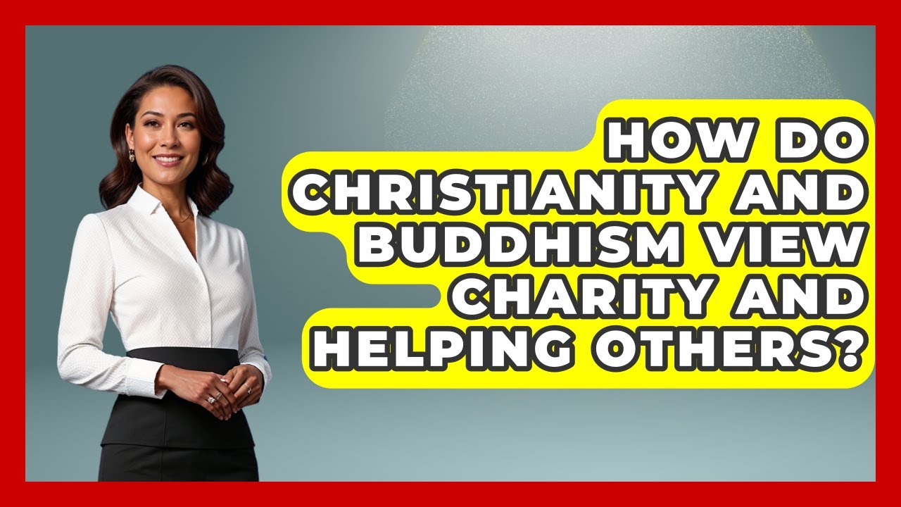 How Do Christianity and Buddhism View Charity and Helping Others? | Religious Studies Explained News