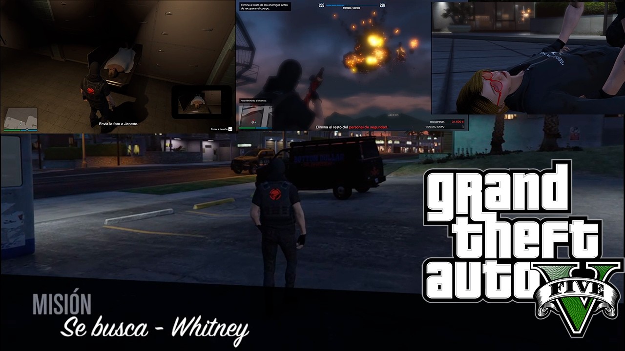 Se busca whitney, misión de la agencia de fianzas en GTA 5 ONLINE