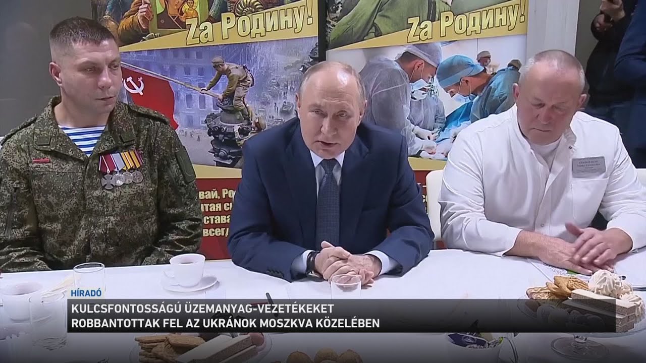 Kulcsfontoss&aacute;g&uacute; vezet&eacute;keket robbantottak fel az ukr&aacute;nok Moszkva k&ouml;zel&eacute;ben