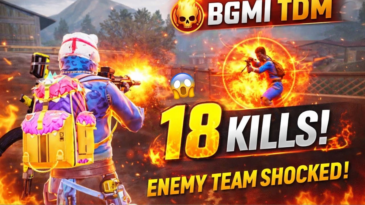 BGMI TDM 18 KILLS 😱🔥 Full Domination Gameplay!