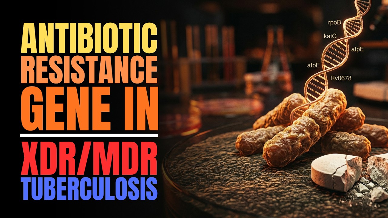 Antibiotic Resistance Genes in MDR/XDR Tuberculosis (TB) | rpoB, katG, atpE, ethA Explained