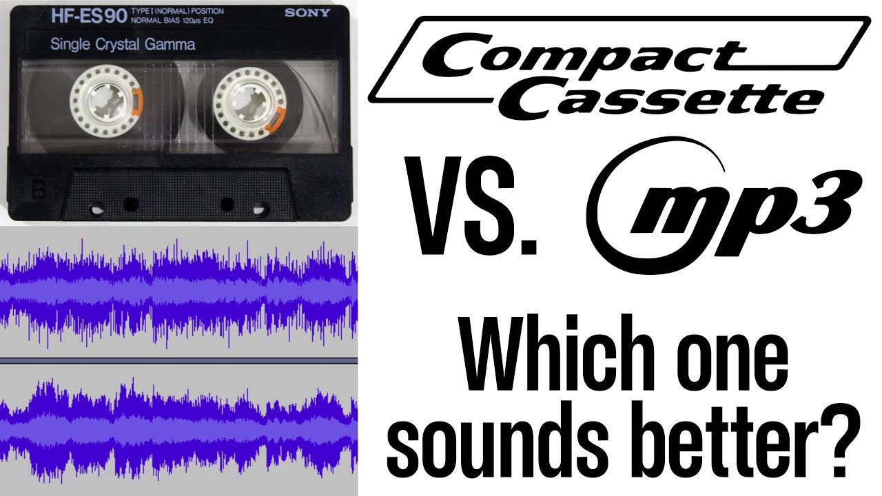 Cassette Tape vs. MP3: Audio Comparison