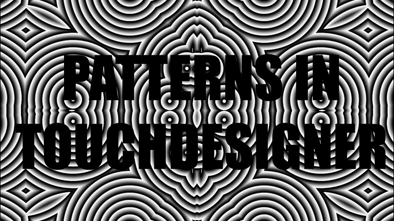 Touchdesigner Art Work: Patterns designed using RAMP Chops