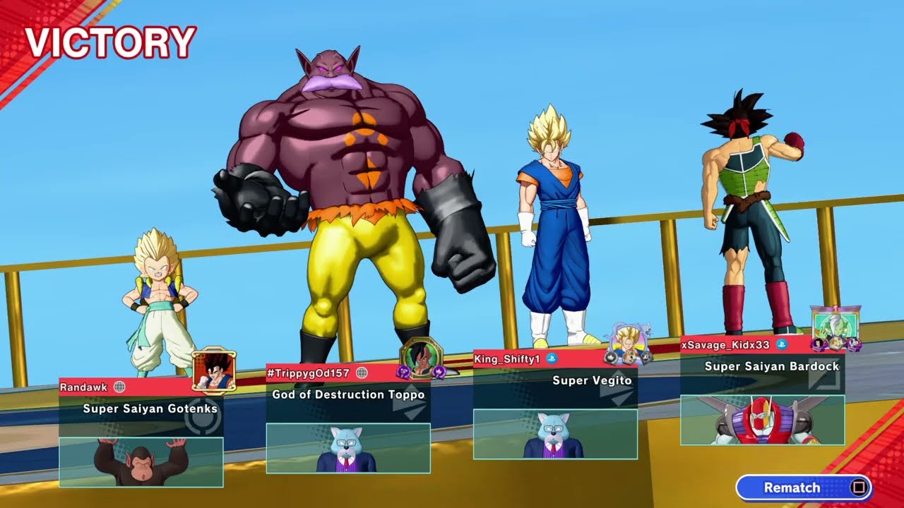 Dragon Ball: Gekishin Squadra (PS4) - Standard Battle #662 (SS3 Goku)