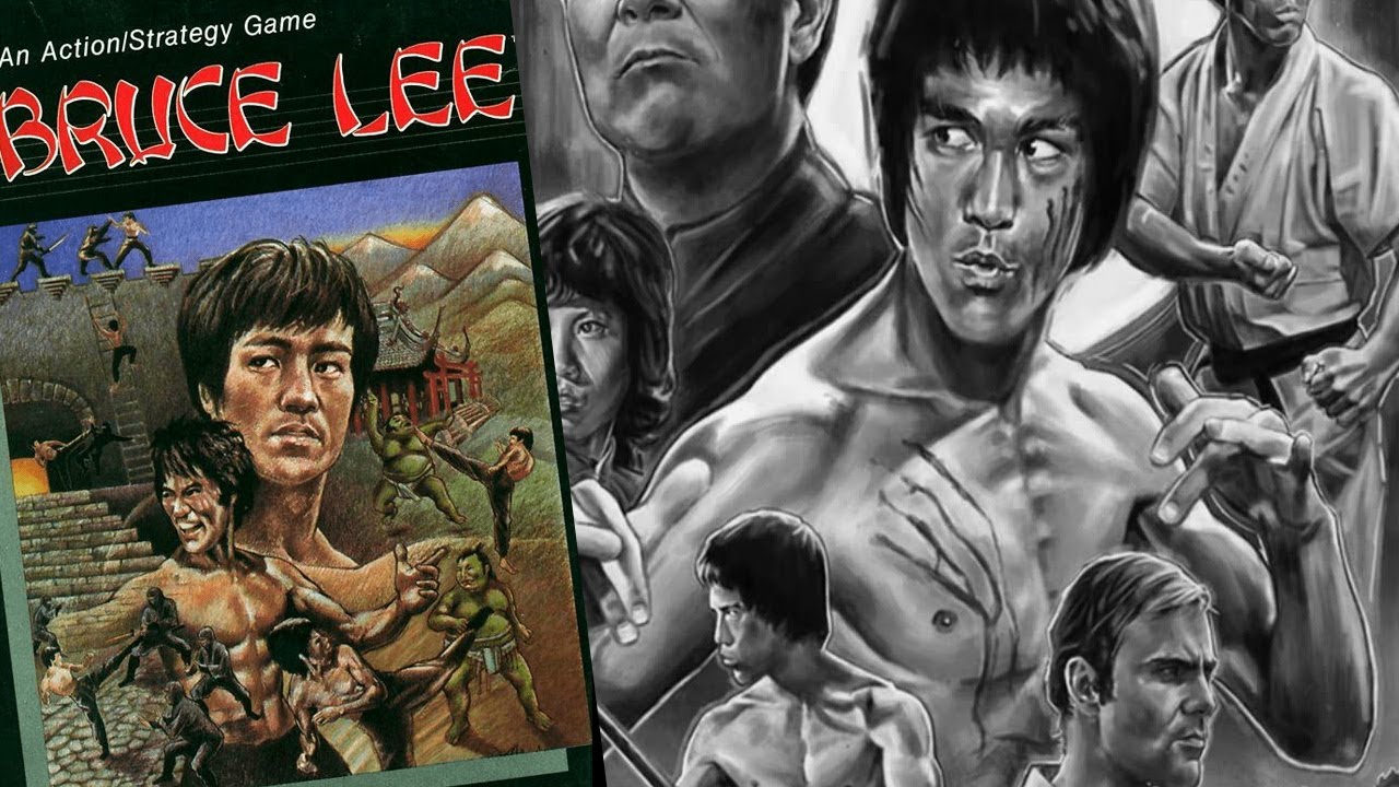 Bruce Lee [1984] ZX Spectrum Runplay
