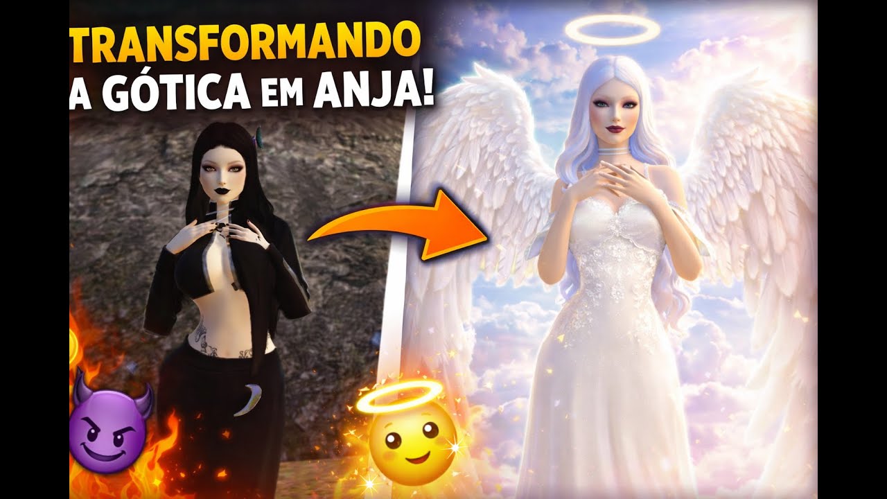 Transformei uma Gótica em Anja no Avakin Life!