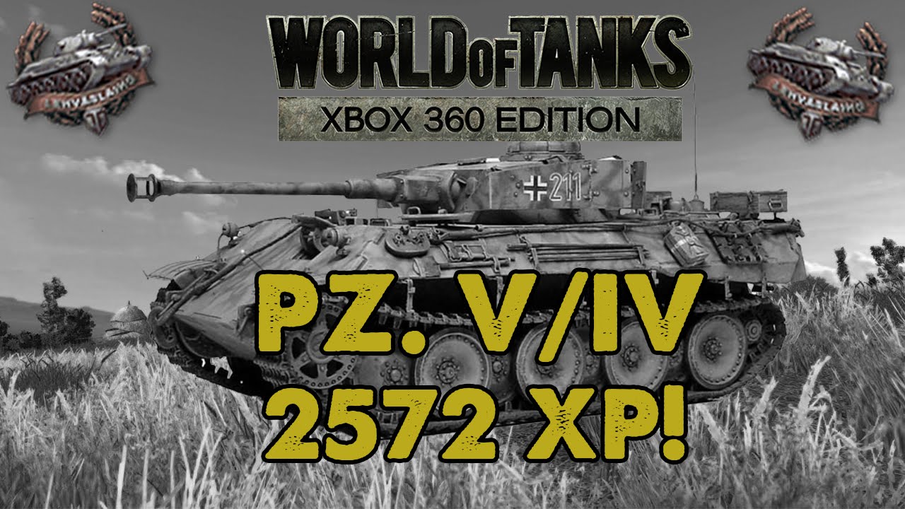 Pz. V/IV - Bottom tier 2500+XP! - WoT Xbox 360