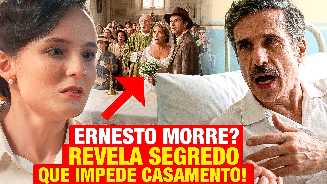 ETA MUNDO MELHOR: TERÇA 10/03 - Ernesto revela SEGREDO NO HOSPITAL que IMPEDE CASAMENTO DE CANDINHO!